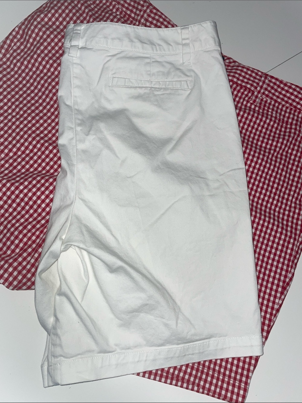 3 Pairs Lands' End Navy Mid-Rise Casual Shorts - Picture 8 of 13